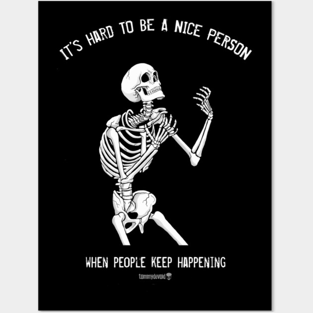 There's No Escape Wall Art by Tommy Devoid