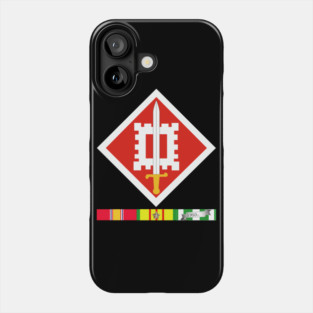 18th Engineer Brigade Vietnam - Vietnam War w SVC wo Txt Phone Case