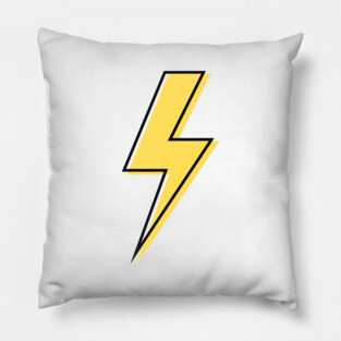 Yellow Flash Pillow