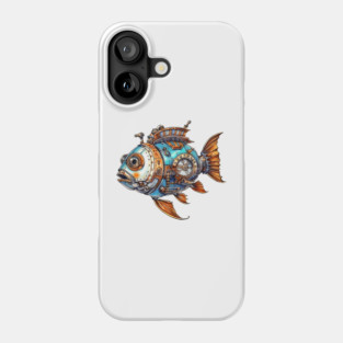 Steampunk Fish Phone Case