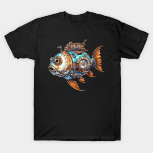 Steampunk Fish T-Shirt