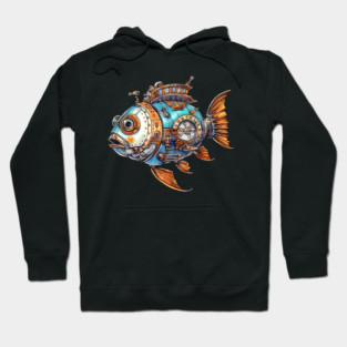 Steampunk Fish Hoodie