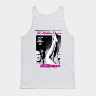 Vintage Deranged Horror Movie 1974 Tank Top