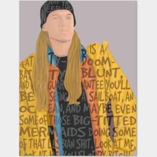 Jay has a fatty boom-batty blunt Posters and Art