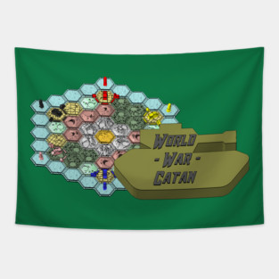 World War Catan Tapestry