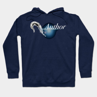Author Blue Hoodie