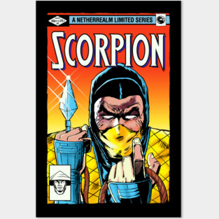 Scorpion Limited Series Posters and Art