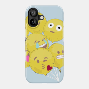 Emoji balloons Phone Case