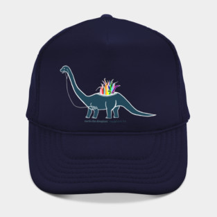 Curtis the Dinoplant Pride shirt! Hat