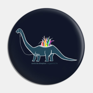 Curtis the Dinoplant Pride shirt! Pin