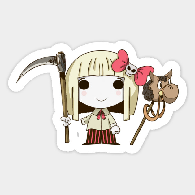 CUTE GRIM REAPER Magnet by droidmonkey