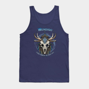 Wendigo: Eternal Hunger Of The Frozen Night Tank Top