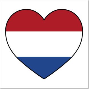 Heart - Netherlands Posters and Art