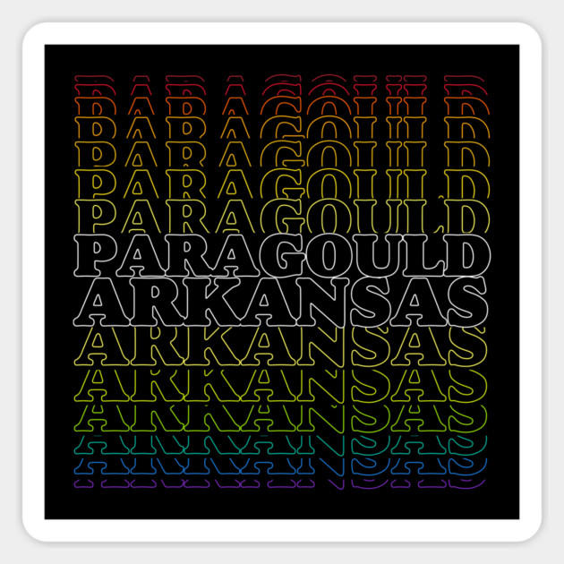 Paragould Spectrum Sticker by rt-shirts