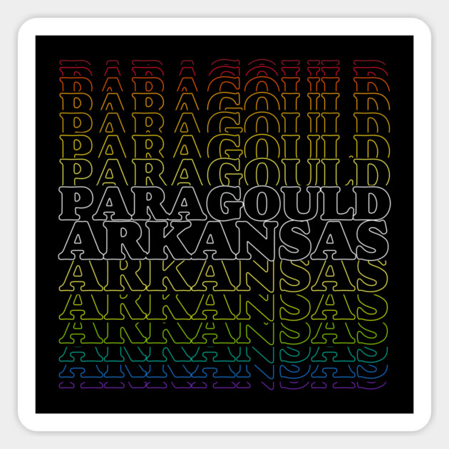 Paragould Spectrum Magnet by rt-shirts