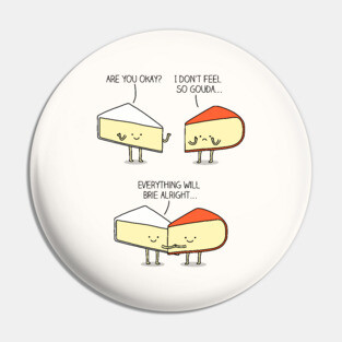 Cheesy conversations Pin