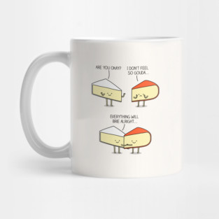 Cheesy conversations Mug