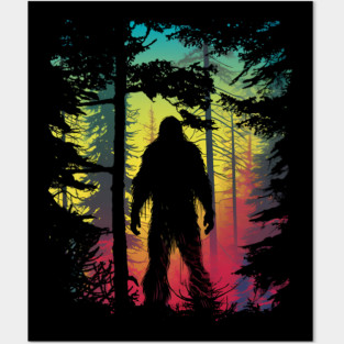 Bigfoot Posters and Art