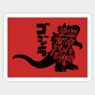 Kaiju History Lesson Magnet