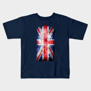 Tardis Union Jack Kids T-Shirt