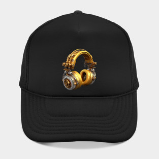 Steampunk Headphones Hat