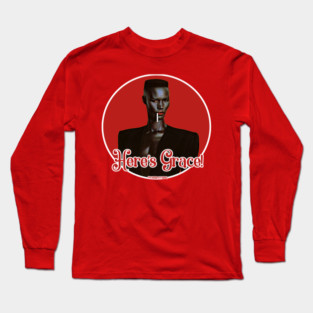 Grace Jones Long Sleeve T-Shirt