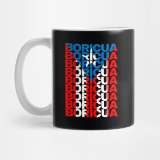 Puerto Rico Flag | Boricua, Nuyorican, Puerto Rican Pride Mug