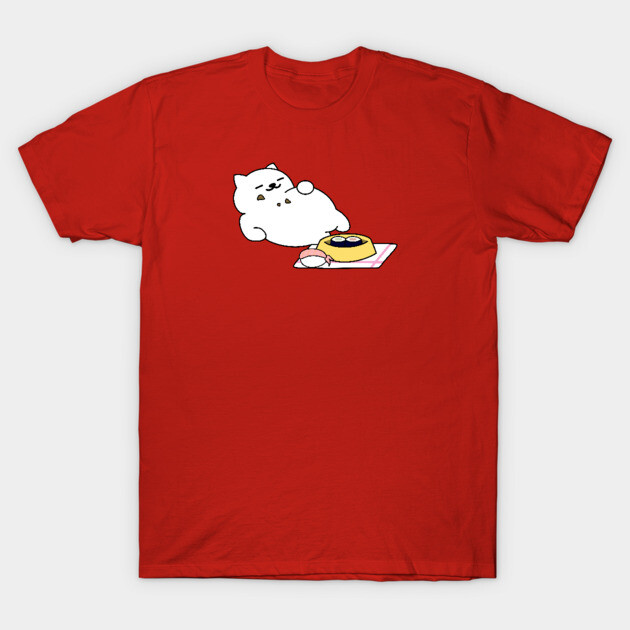 Tubbs Sushi Neko Atsume T-Shirt