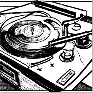 turntable Posters and Art