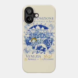 1897 International Art Exposition, Venice Italy Phone Case