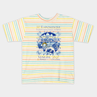 1897 International Art Exposition, Venice Italy Kids T-Shirt