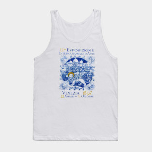 1897 International Art Exposition, Venice Italy Tank Top