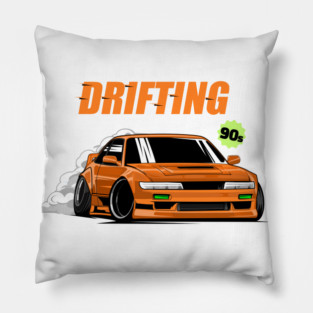 Just Drifting, No rules Pillow