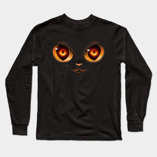 Black Hole Cat Long Sleeve T-Shirt