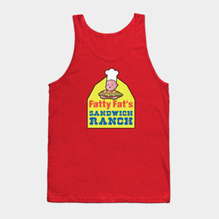 30 Rock Fatty Fat's Sandwich Ranch Tank Top