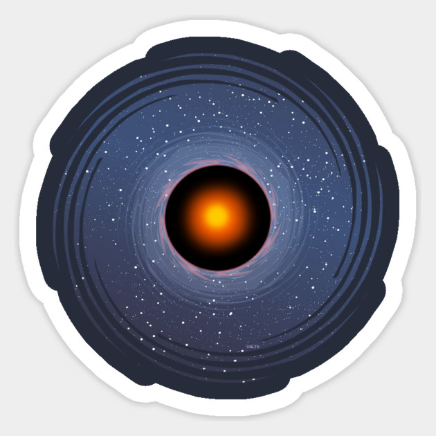Black Hole Sticker by creative