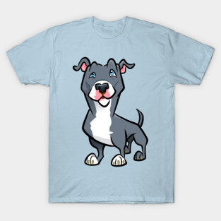 Blue Pit Bull T-Shirt
