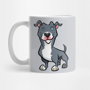 Blue Pit Bull Mug