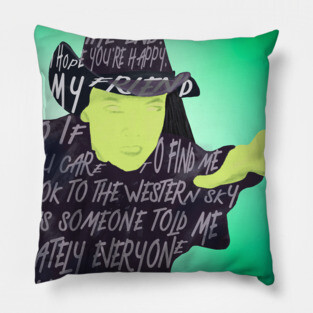 Elphaba is Defying Gravity Pillow