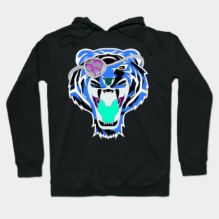 BLUE TIGER Hoodie