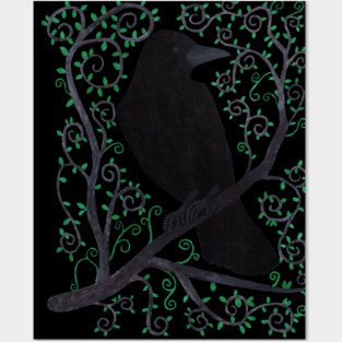 The Messenger - Celtic Raven (2018) Posters and Art