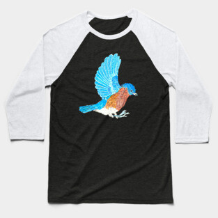 bluebird Baseball T-Shirt