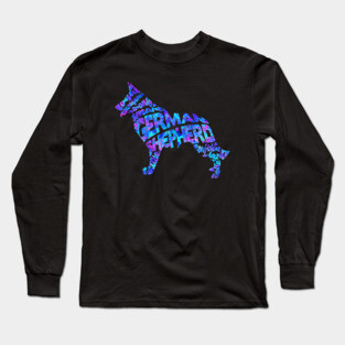 German Shepherd Dog Long Sleeve T-Shirt