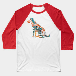 Labrador Retriever Baseball T-Shirt