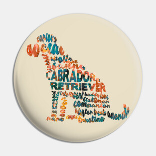 Labrador Retriever Pin