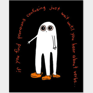 If you find pronouns confusing Posters and Art