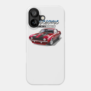 Awesome Since 1969 Red Chevy Camaro Muscle Car Phone Case