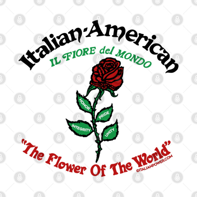 RETRO REVIVAL - Italian Americans “The Flower of the World” by ItalianPowerStore