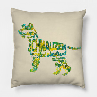 Miniature Schnauzer Pillow