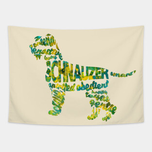 Miniature Schnauzer Tapestry
